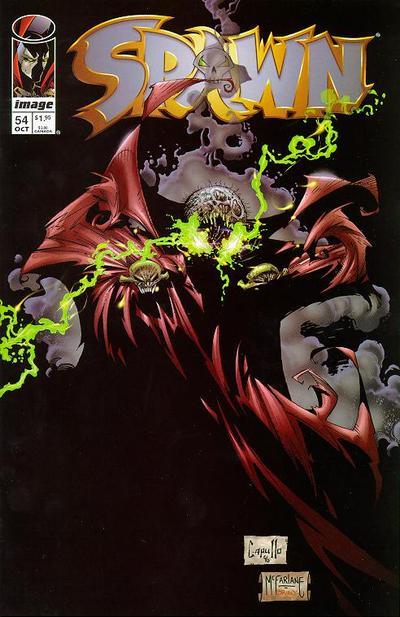 Spawn #54, couverture