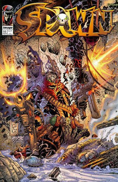 Spawn #55, couverture