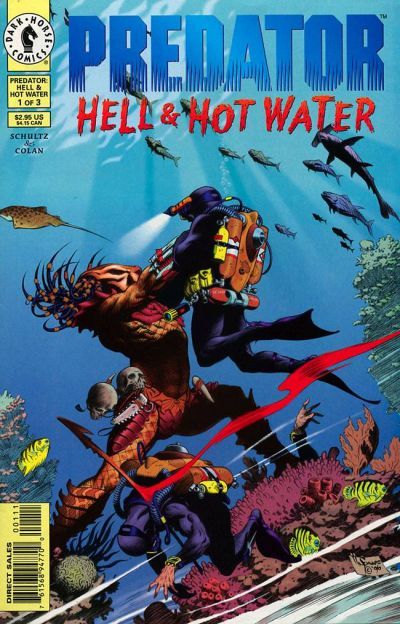 PREDATOR: HELL & HOT WATER #1, couverture