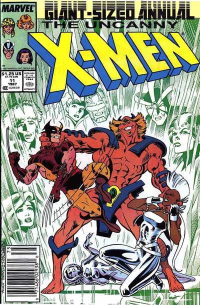 Uncanny X-Men Annual #11, couverture