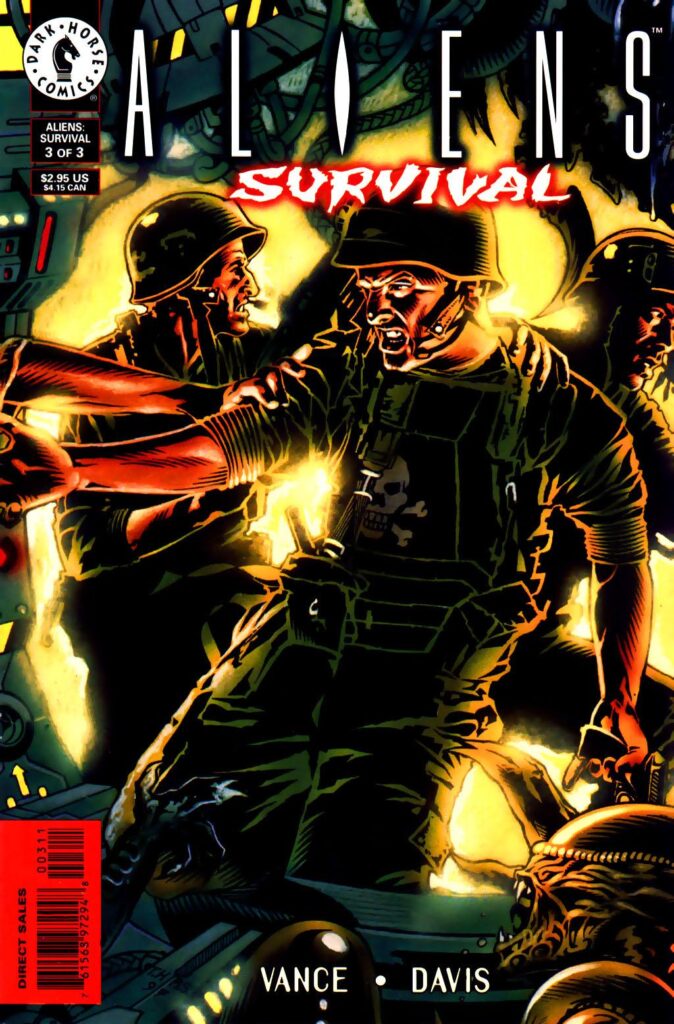 Aliens: Survival #3, couverture