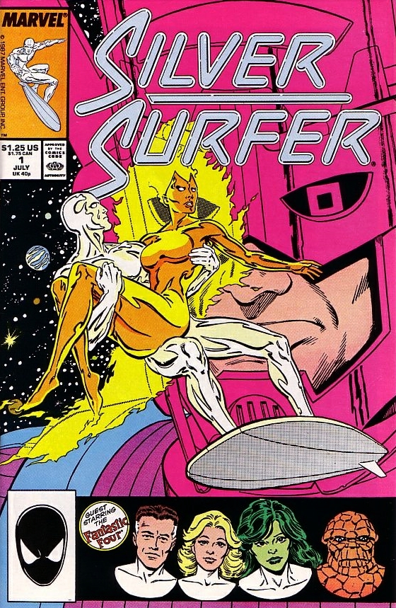 Silver Surfer #1, couverture