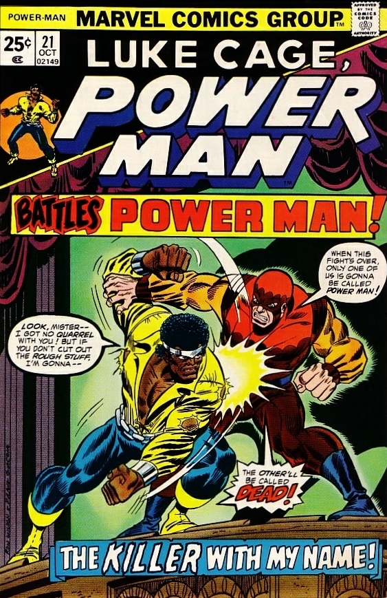 Luke Cage Power Man #21, couverture