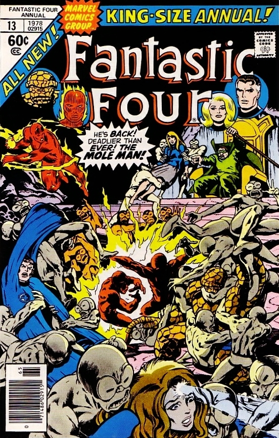 Fantastic Four Annual #13, couverture