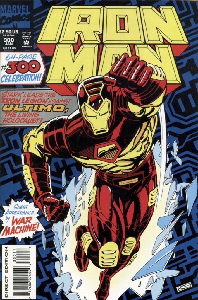 Iron Man #300, couverture