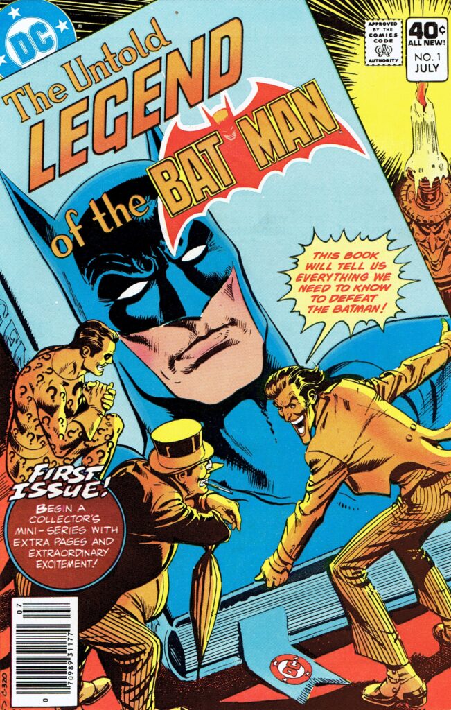 The Untold Legend Of The Batman #1-3 - Complete Set, couverture