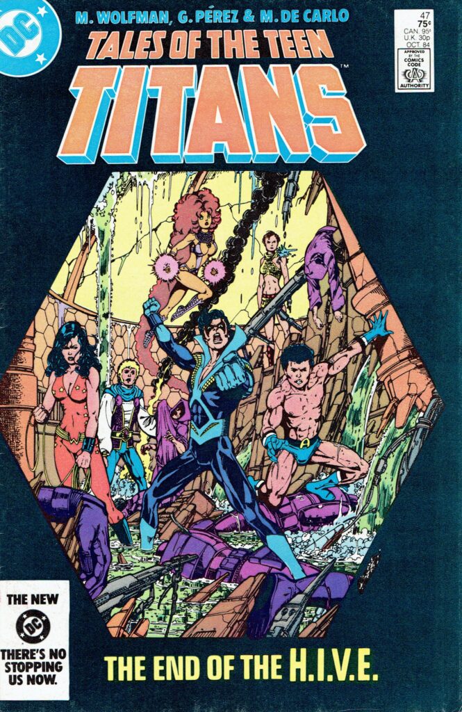 Tales Of The Teen Titans #47, couverture