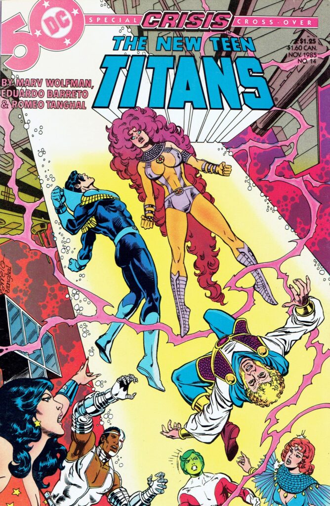 New Teen Titans #14, couverture