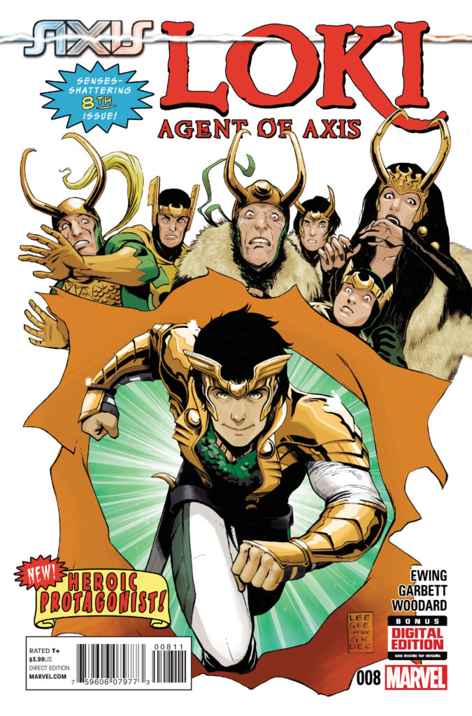 Loki: Agent Of Asgard #8, couverture