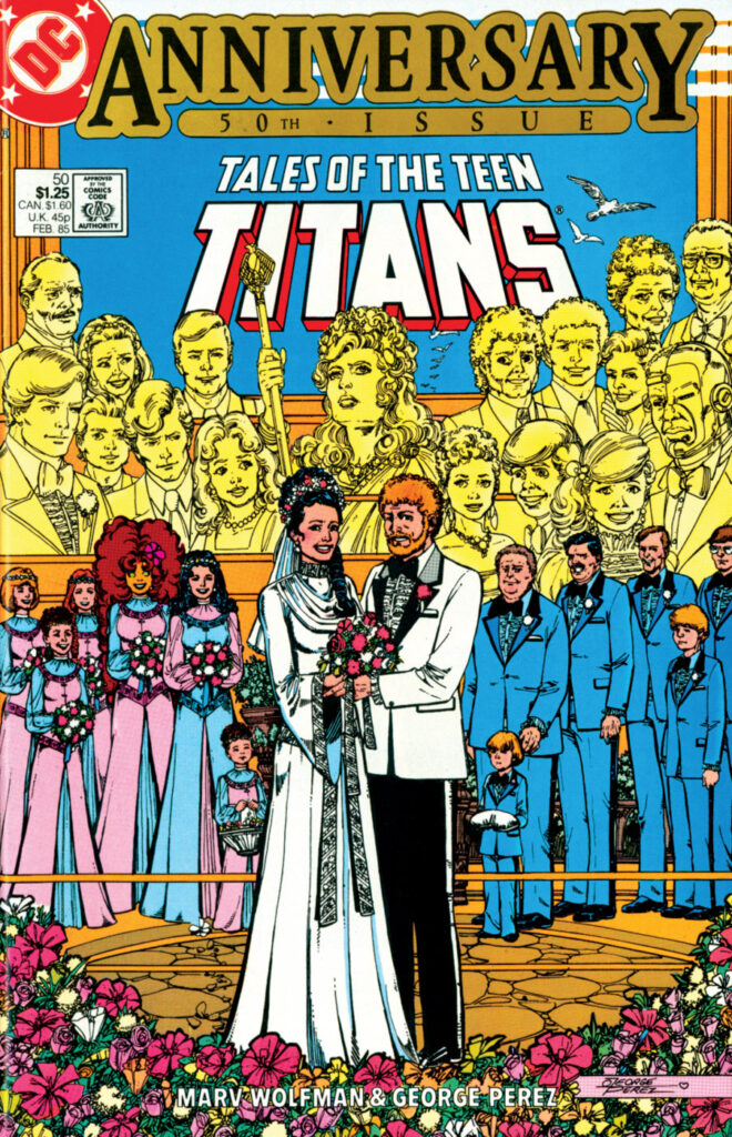Tales Of The Teen Titans #50, couverture
