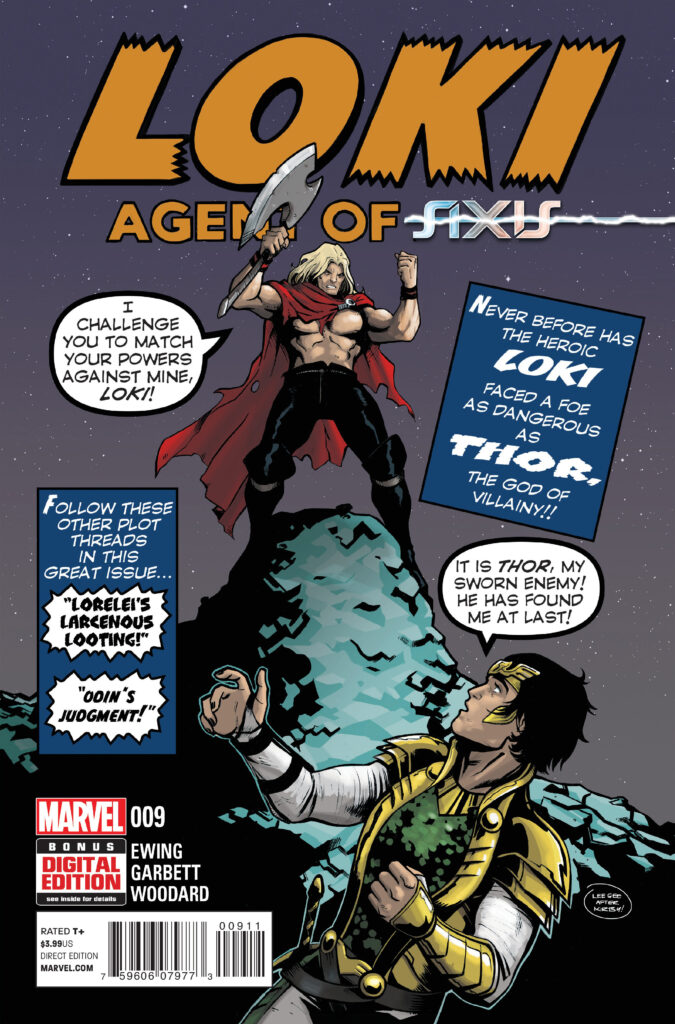 Loki: Agent Of Asgard #9, couverture