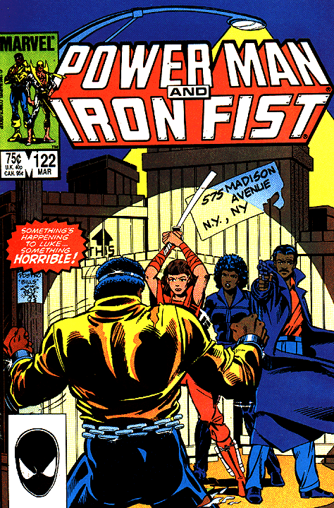 POWER MAN & IRON FIST #122, couverture