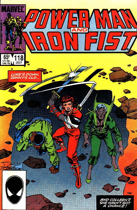 POWER MAN & IRON FIST #118, couverture