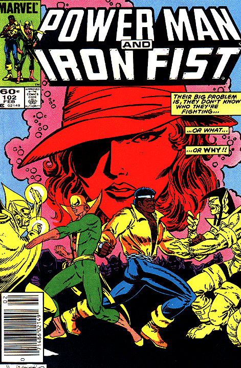 POWER MAN & IRON FIST #102, couverture