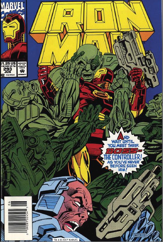 Iron Man #293, couverture
