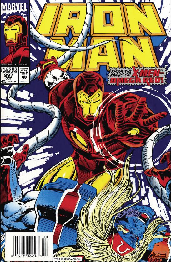 Iron Man #297, couverture