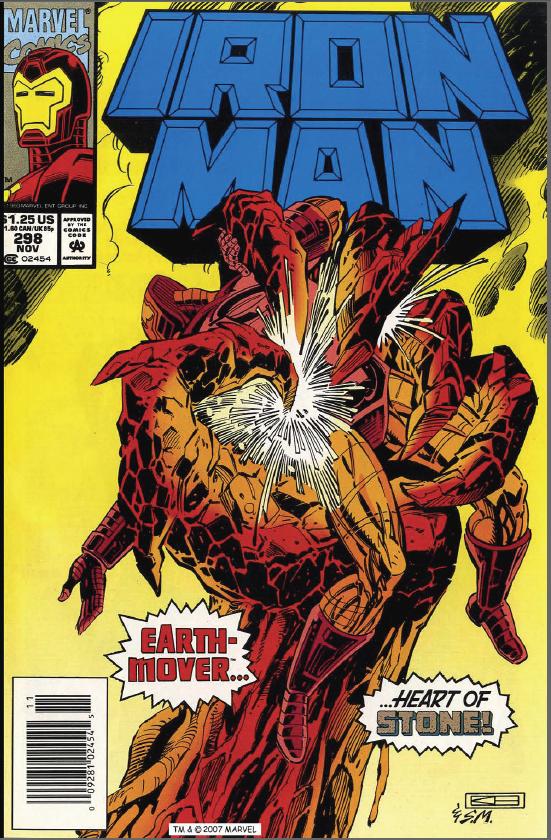 Iron Man #298, couverture
