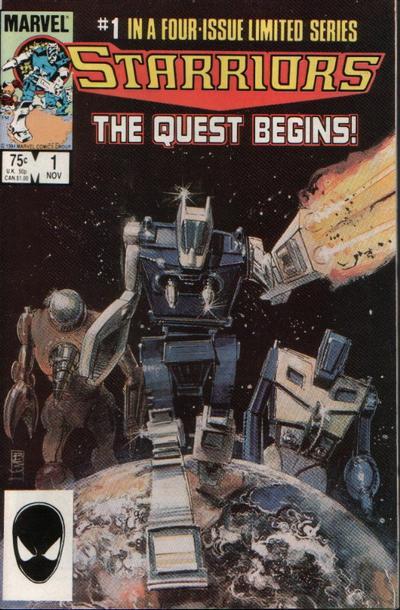 Starriors #1-4 - Complete Set, couverture