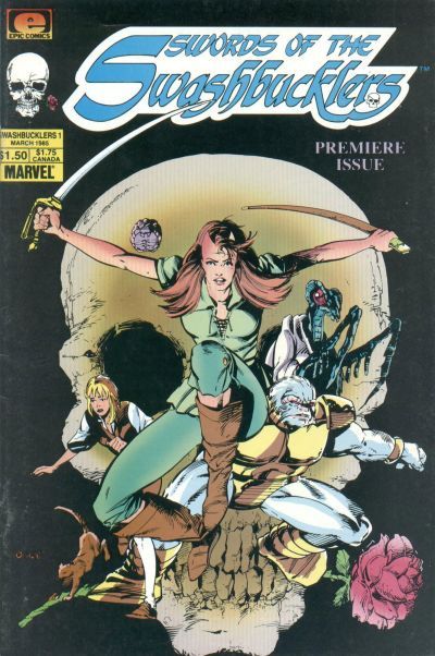 Swords Of The Swashbucklers #1, couverture