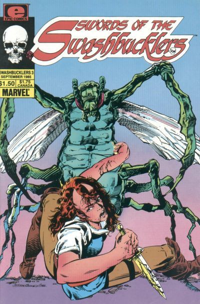 Swords Of The Swashbucklers #3, couverture