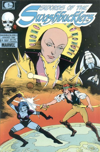 Swords Of The Swashbucklers #5, couverture