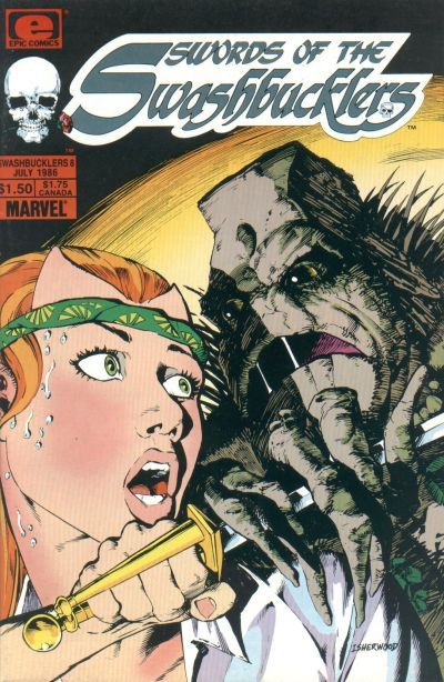 Swords Of The Swashbucklers #8, couverture