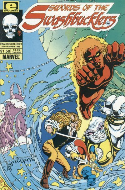 Swords Of The Swashbucklers #9, couverture