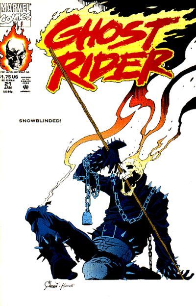 Ghost Rider #21, couverture
