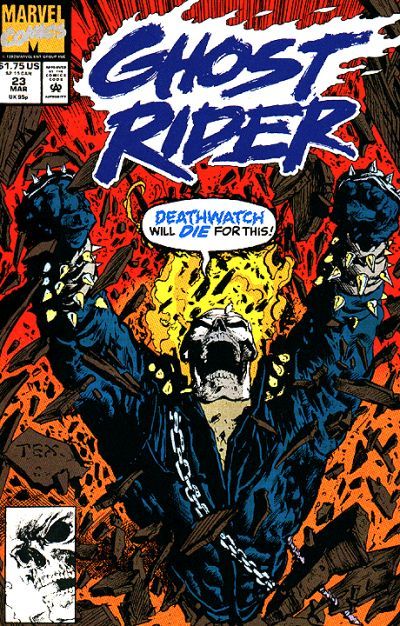 Ghost Rider #23, couverture