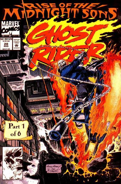 Ghost Rider #28, couverture