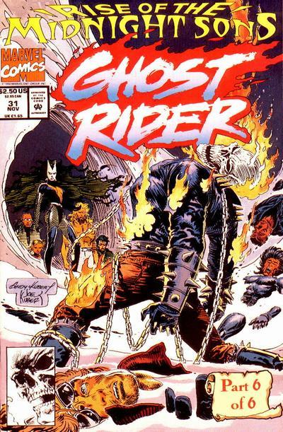 Ghost Rider #31, vue de l'exemplaire