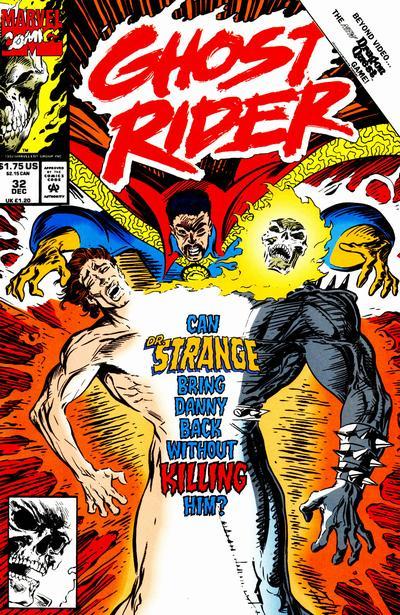 Ghost Rider #32, couverture