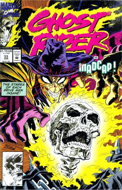 Ghost Rider #33, couverture
