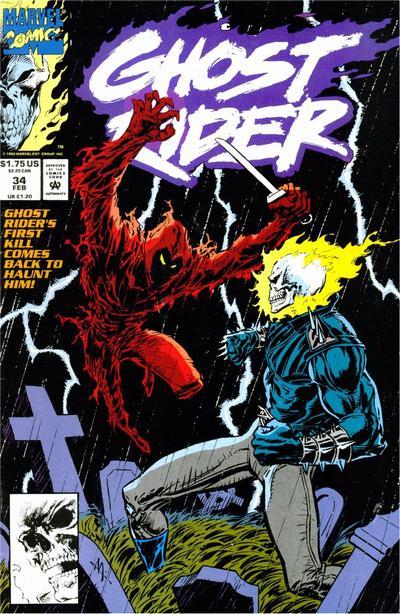 Ghost Rider #34, couverture