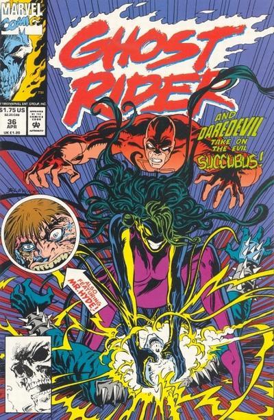 Ghost Rider #36, couverture