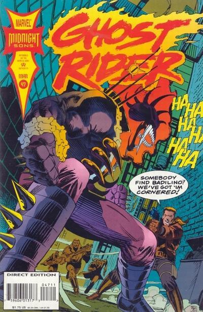 Ghost Rider #47, couverture