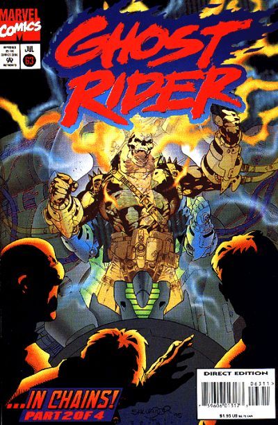Ghost Rider #63, couverture