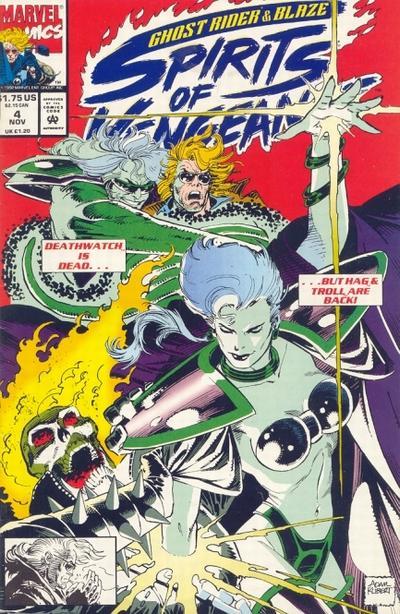 Ghost Rider/Blaze: Spirits Of Vengeance #4, couverture