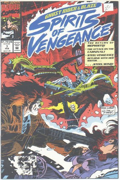 Ghost Rider/Blaze: Spirits Of Vengeance #7, couverture