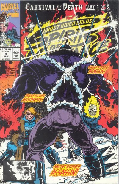 Ghost Rider/Blaze: Spirits Of Vengeance #9, couverture