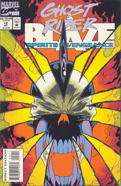 Ghost Rider/Blaze: Spirits Of Vengeance #12, couverture