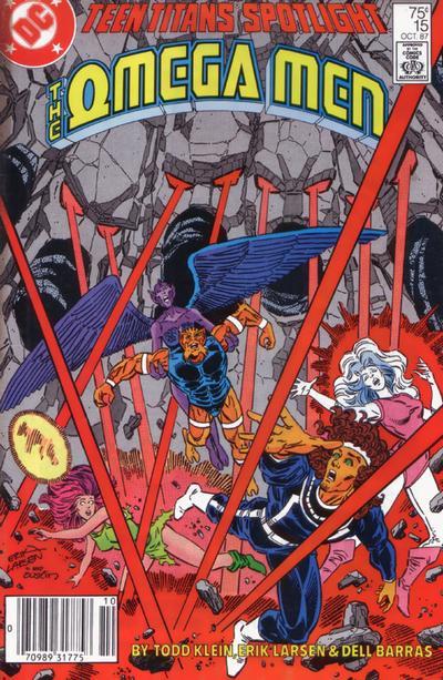 Teen Titans Spotlight #15, couverture