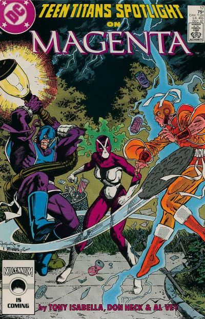 Teen Titans Spotlight #17, couverture