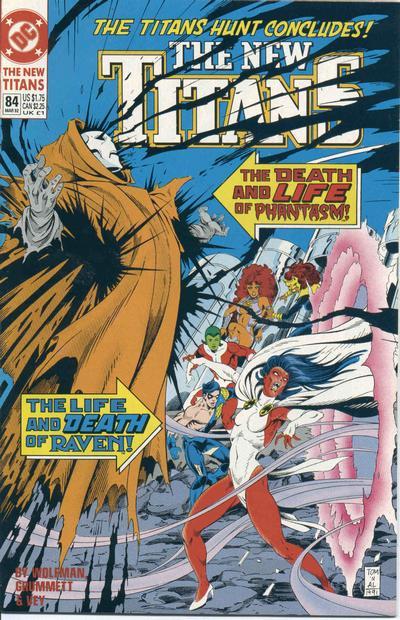 New Titans #84, couverture