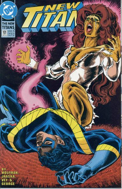 New Titans #101, couverture