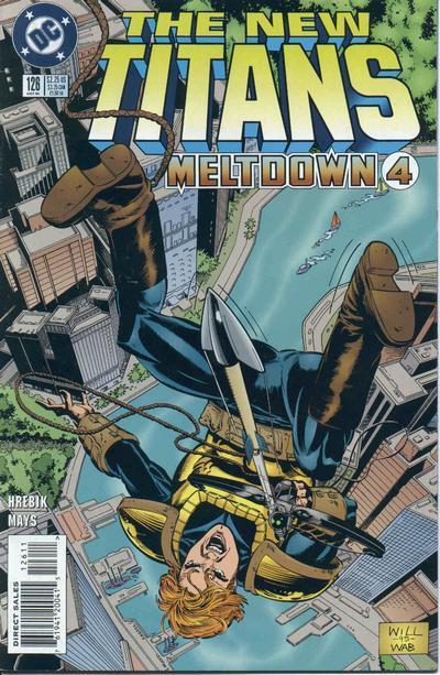 New Titans #126, couverture