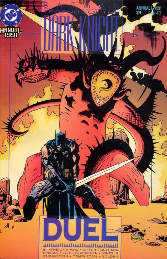 Legends Of The Dark Knight Annual #1, couverture