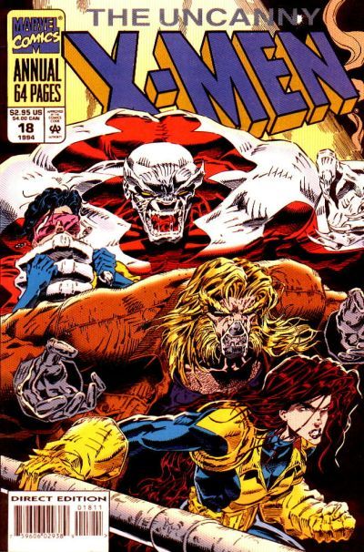 Uncanny X-Men Annual #18, couverture