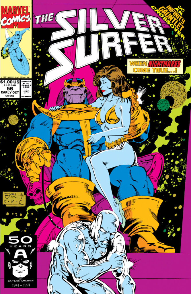 Silver Surfer #56, couverture