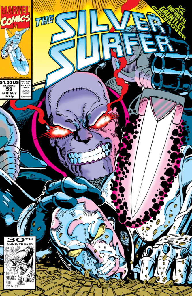 Silver Surfer #59, couverture